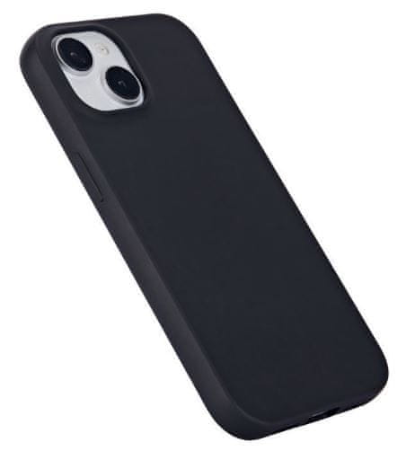eSTUFF kryt Soft case, pre iPhone 15, 100 % recyklovaný TPU, čierny ES67101025